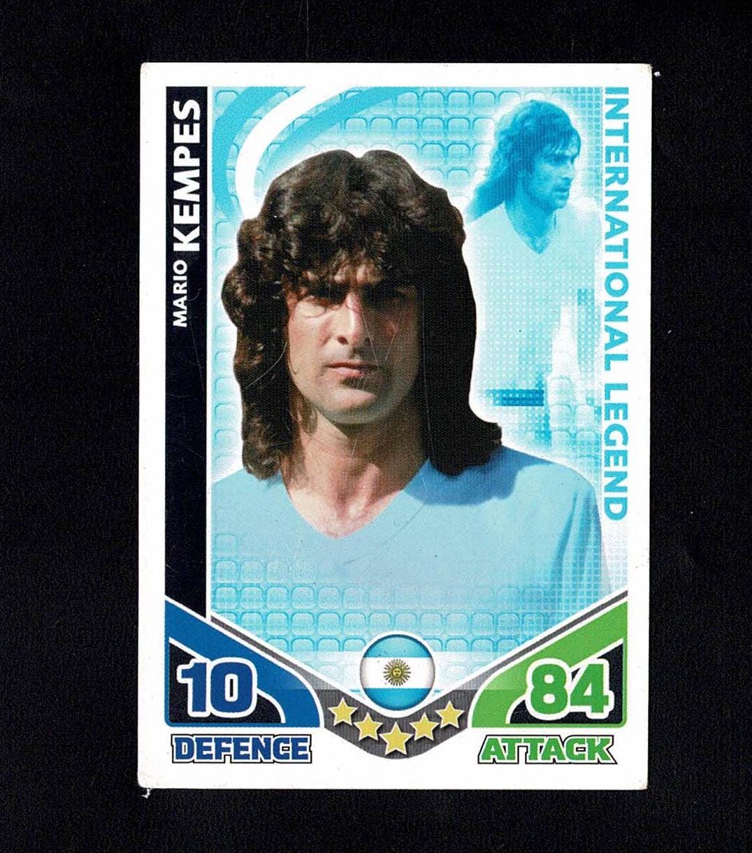 245★サッカー★mario kempes★prostars★フィギュア Mario KEMPES & Oscar RUGGERI - Original Argentinian Football