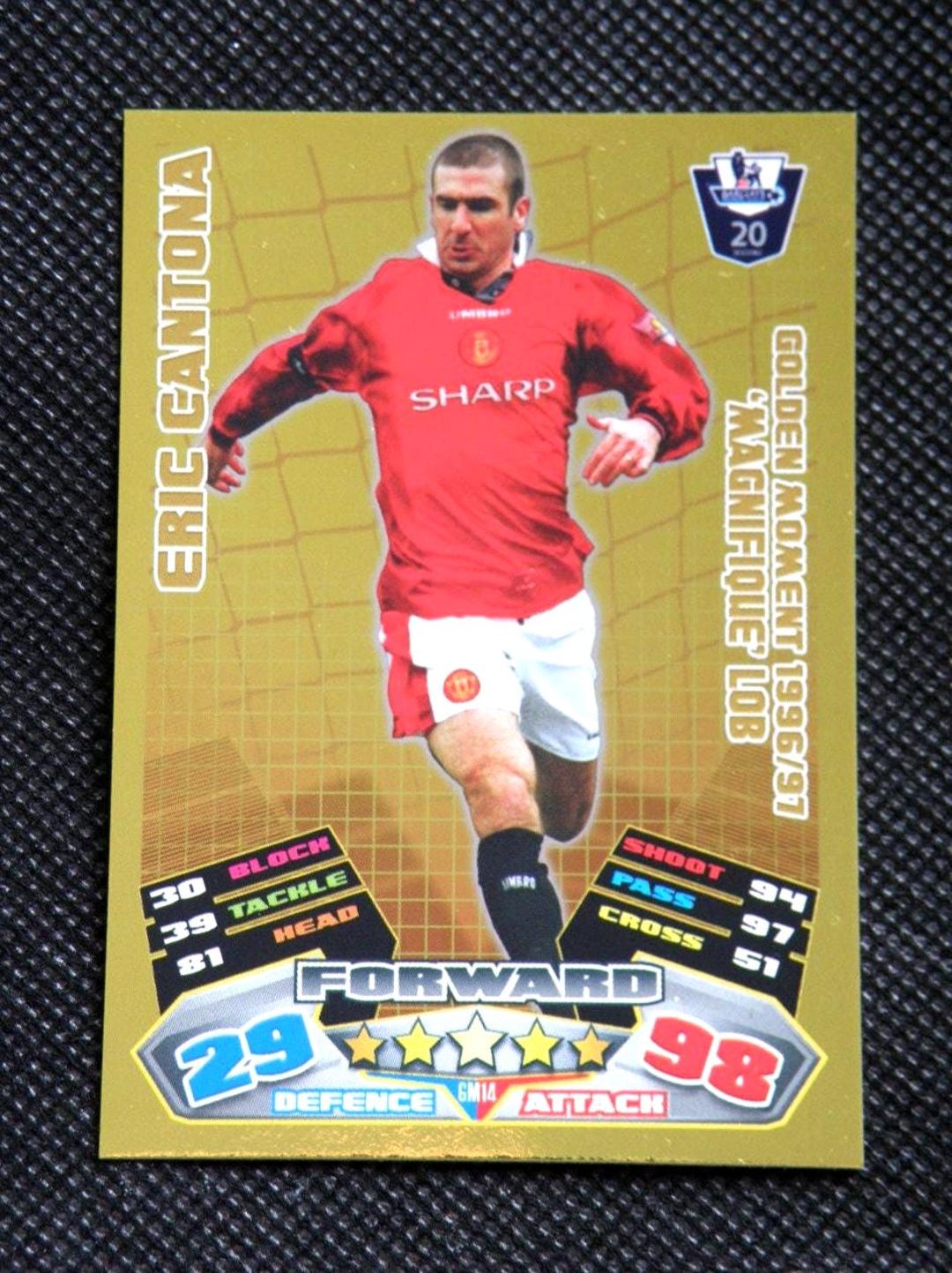 ERIC CANTONA - MANCHESTER United F.C. - Original Golden Moments