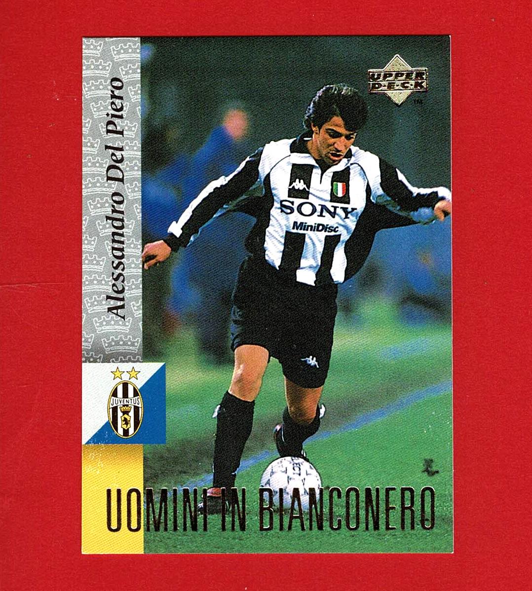 ALESSANDRO DEL PIERO (italy) - Footballer Trading Card - Italian