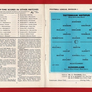 Programme Match OL Lyon Vs Tottenham - Coupe D'Europe C2 - Saison 1967/68
