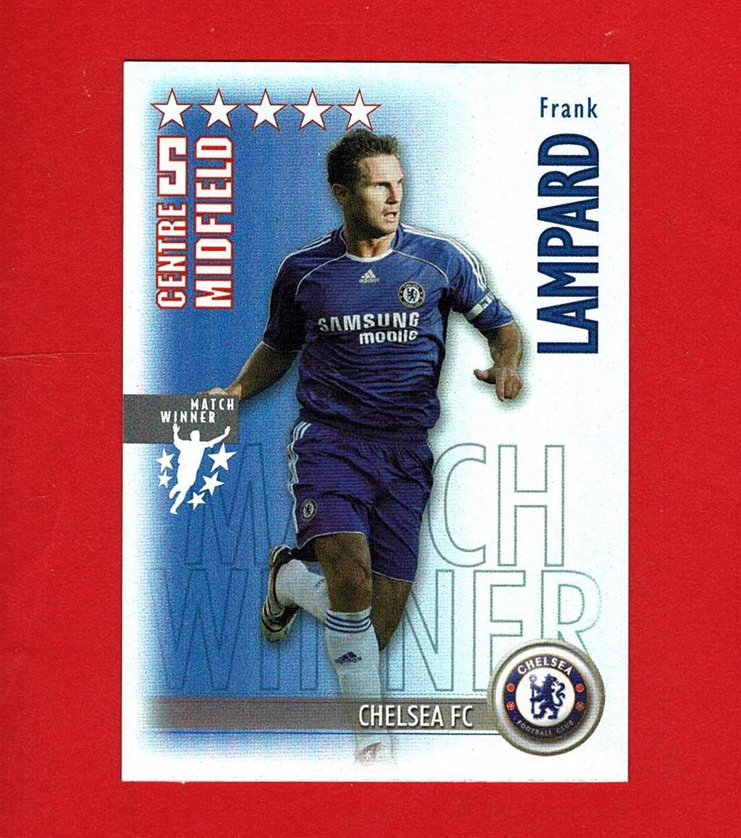 FRANK LAMPARD - Original Footballer Trading Card - CHELSEA
