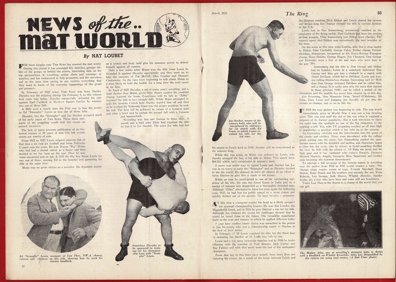 The Ring. World's Foremost Boxing Magazine. Marciano Another