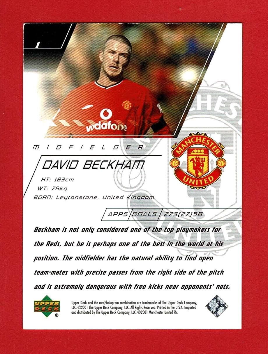 2002 Upper Deck Manchester United - Scoring Threat David