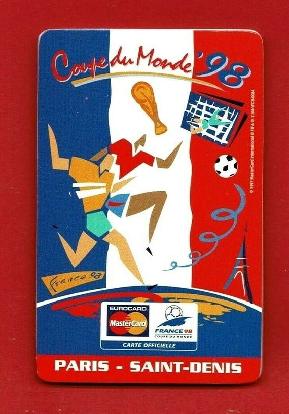 France 98 Football Coupe du Monde Officiel Lot de 3 Verre Luminarc 33cl