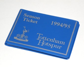 TOTTENHAM HOTSPUR Football Club Season TICKETS - Unused - 1994/1995 Season. Genuine Spurs Collectable. Soccer Fan Birthday Gift (TY12)