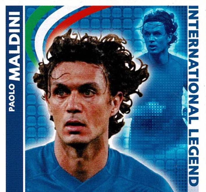 ディバラ優先　トッティ　マルディーニ パオロ・マルディーニ - オリジナルイタリアサッカー選手