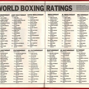 1991 'WORLD BOXING' Magazine - Original April 1991 Publication ...