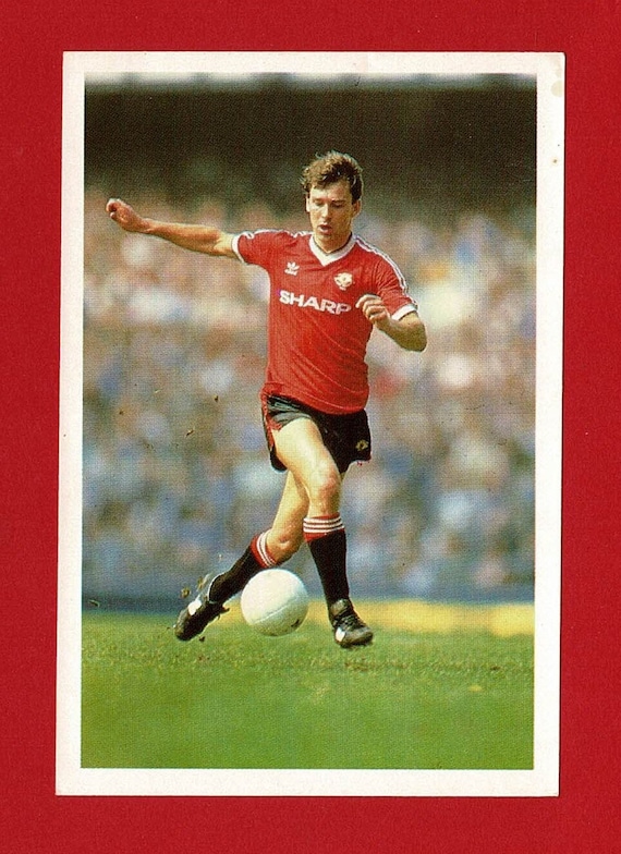 Carte D'anniversaire Bryan Robson - Angleterre 1980 - Media Star Cards