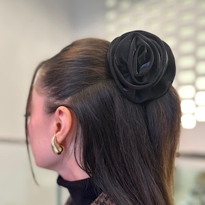 Rose Flower Hair Clip