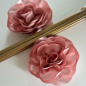 Pink Flower Brooch