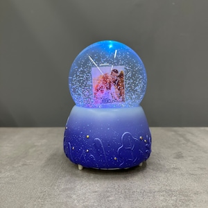 Personalized Snow Globe, Snow Globe with Photo, Custom Snow Globe, Personalized Love Gift, Anniversary Birthday Gift