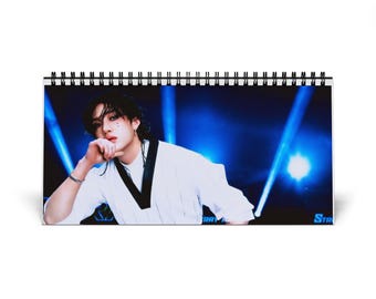 Calendrier de bureau, agenda annuel 2026 Bang Chan Kpop Idol, agenda, calendrier mural, calendrier cadeau, décoration de bureau
