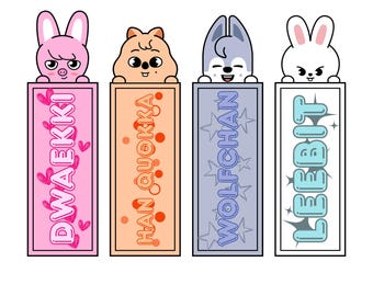 SKZOO Printable Bookmarks