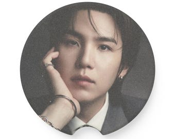 Yoongi Car Coaster
