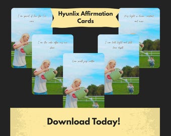 Hyunlix Affirmation Cards - Digital Download - Printable