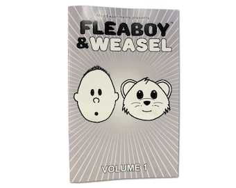 Fleaboy & Weasel Comic Book Volume 1 – Hilarious Web Comic | Funny Graphic Novel Gift