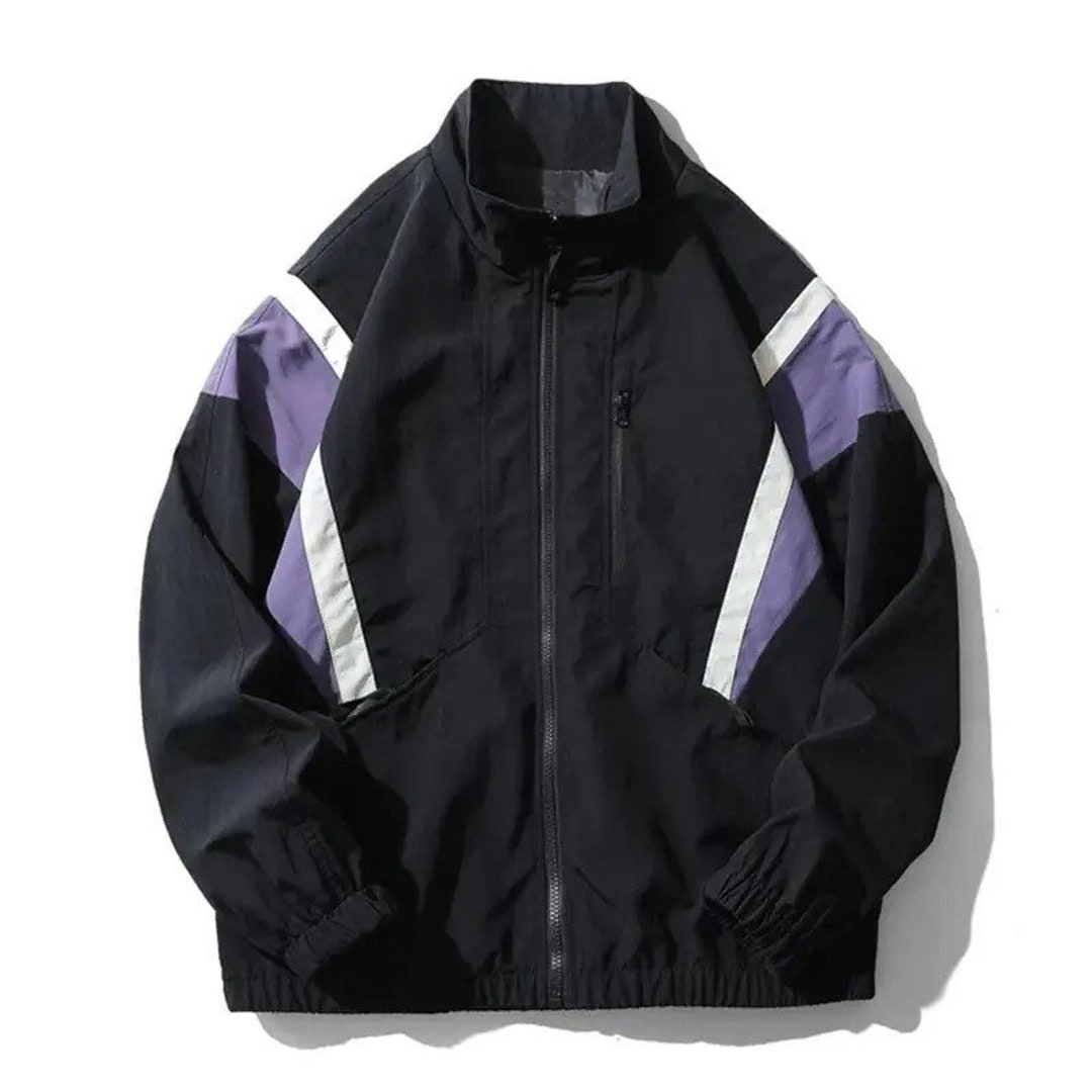 Streetwear Varsity Jacket Men Hip Hop Streetwear Bomber - Etsy