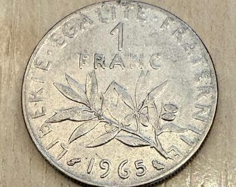 1961年のカタンガ国1フラン硬貨 Katanga Franc KM 1 Prices & Values