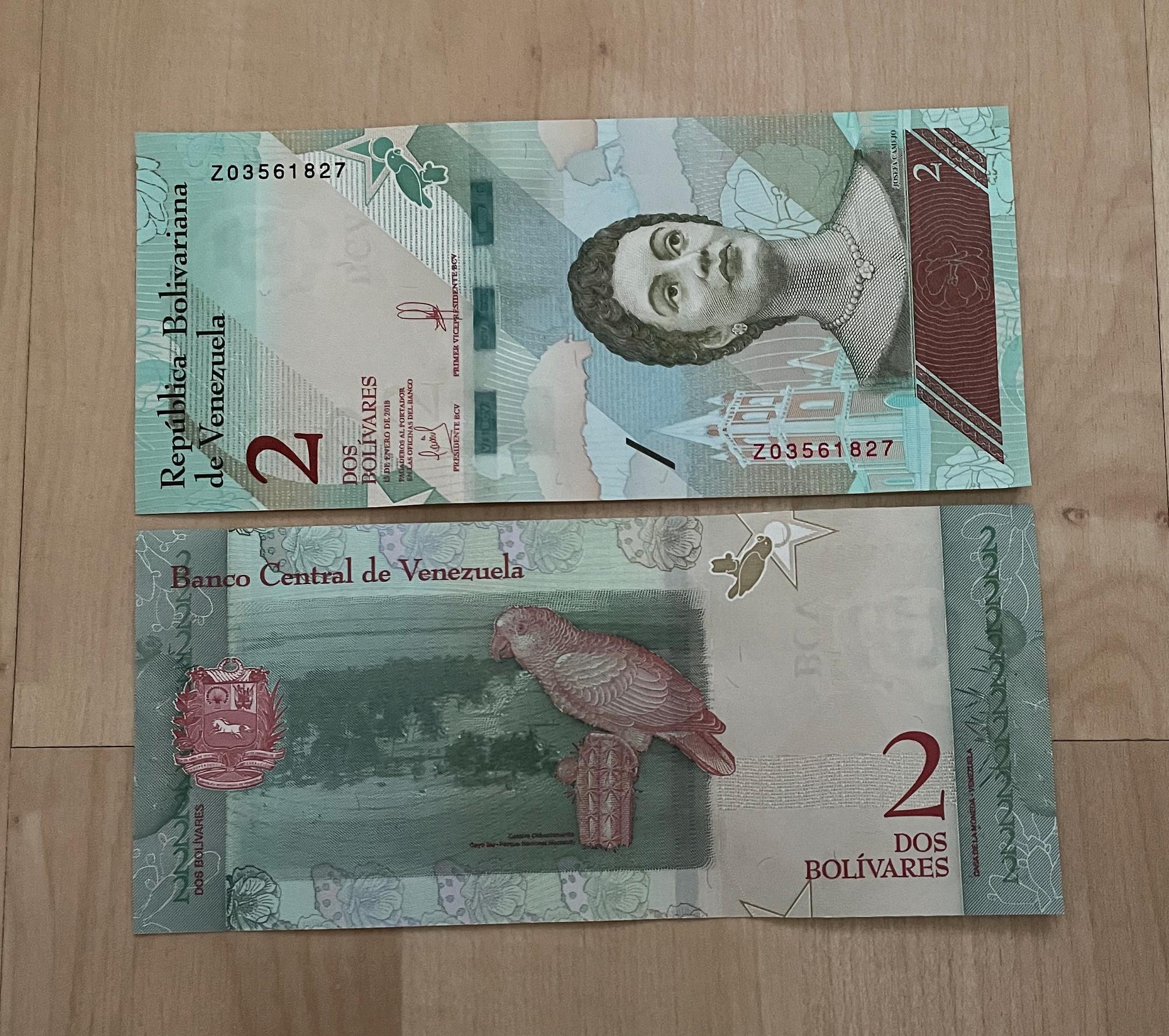 Venezuela (3 Notas) 1 Illón De Billetes Bolivar Soberano 2020, Auténtico, Nuevo, UNC. – Yaxa - Foto 8