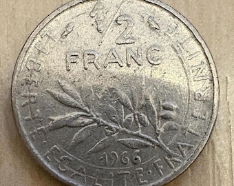 1960年フランス1フラン硬貨 - Etsy 日本