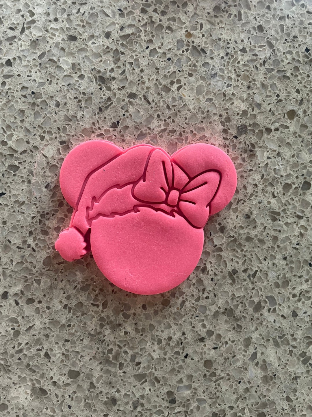 Christmas Minnie Mouse Cookie Cutter Minnie Mouse Cookie Etsy