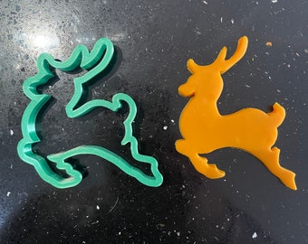 3D printed Reindeer Cookie Cutter