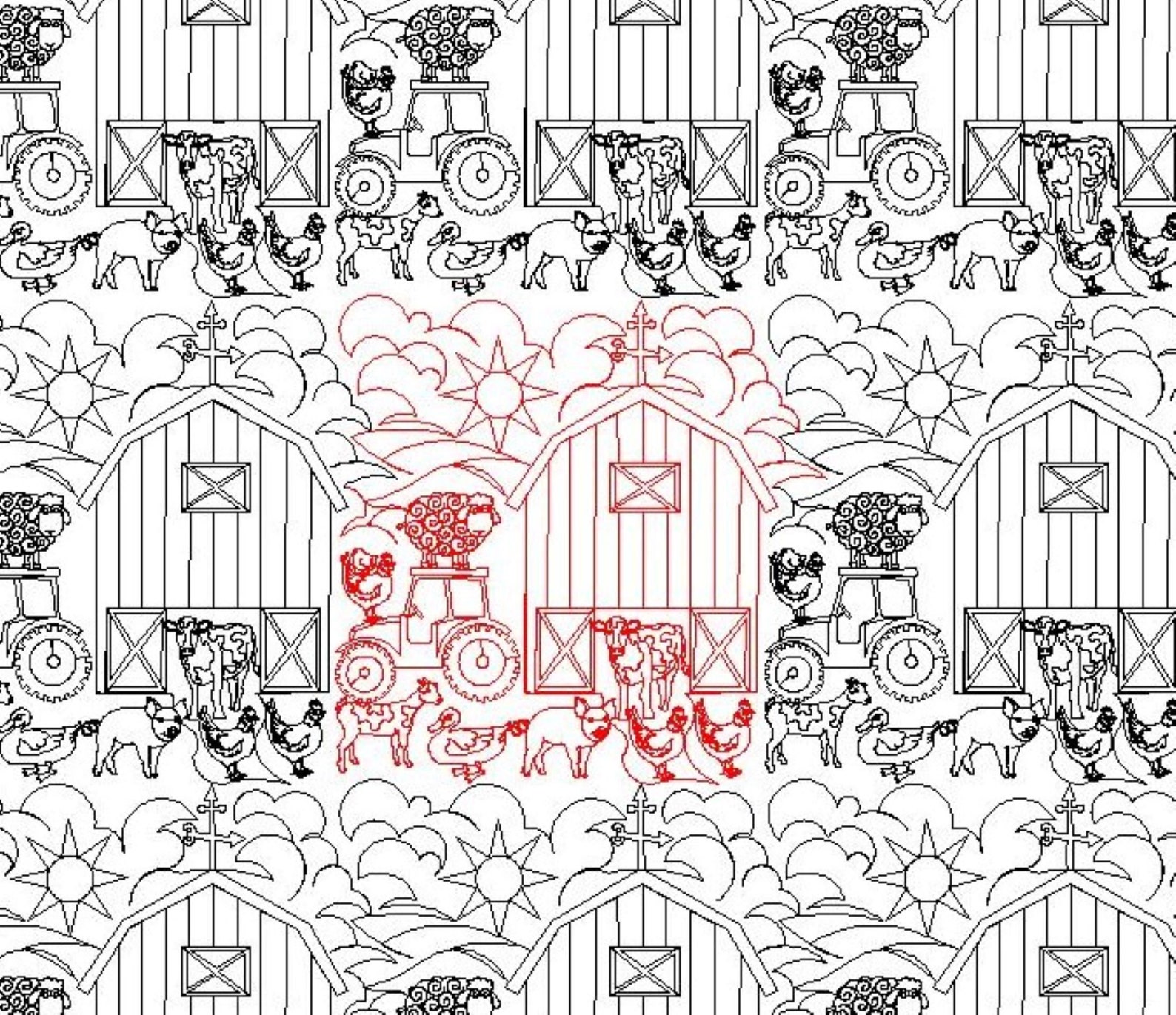 1319 Farm 2 Panto Etsy