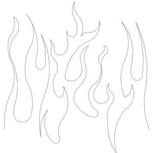 1358   Flame panto