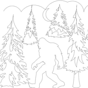 2045   Sasquatch panto