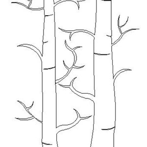 2222   Winter tree panto
