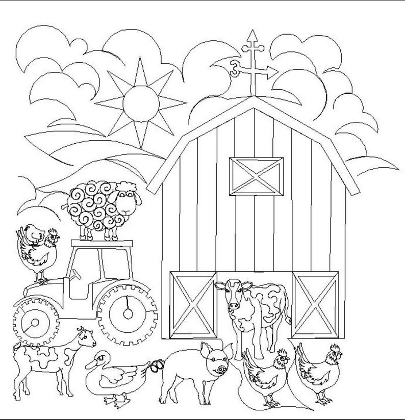 1319 Farm 2 Panto Etsy