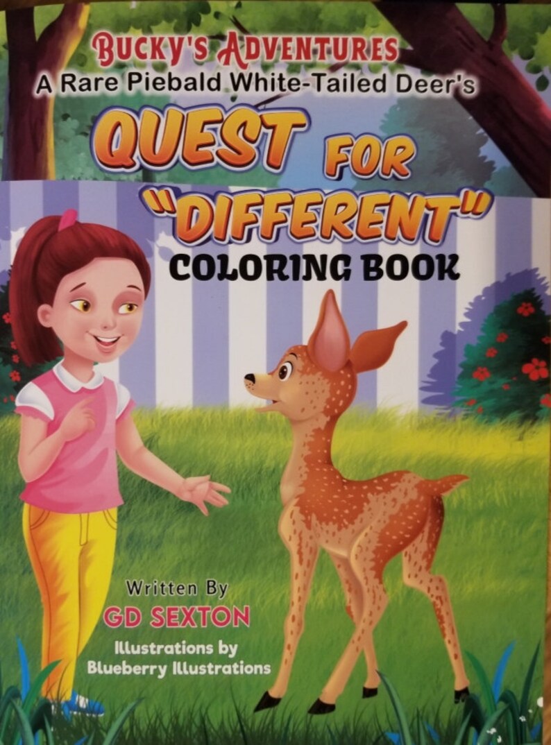 A Quest for Different Buckys Adventures is a Childrens Book That Tells