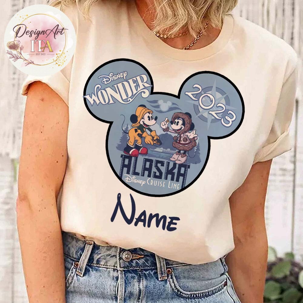 Personalized Disney Cruise line Alaska T Shirt sold by Automatic Shmi
