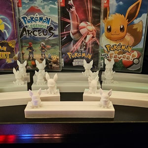 Pokémon Trading Card-standaard Eeveelutions, doe-het-zelf, ongeverfd