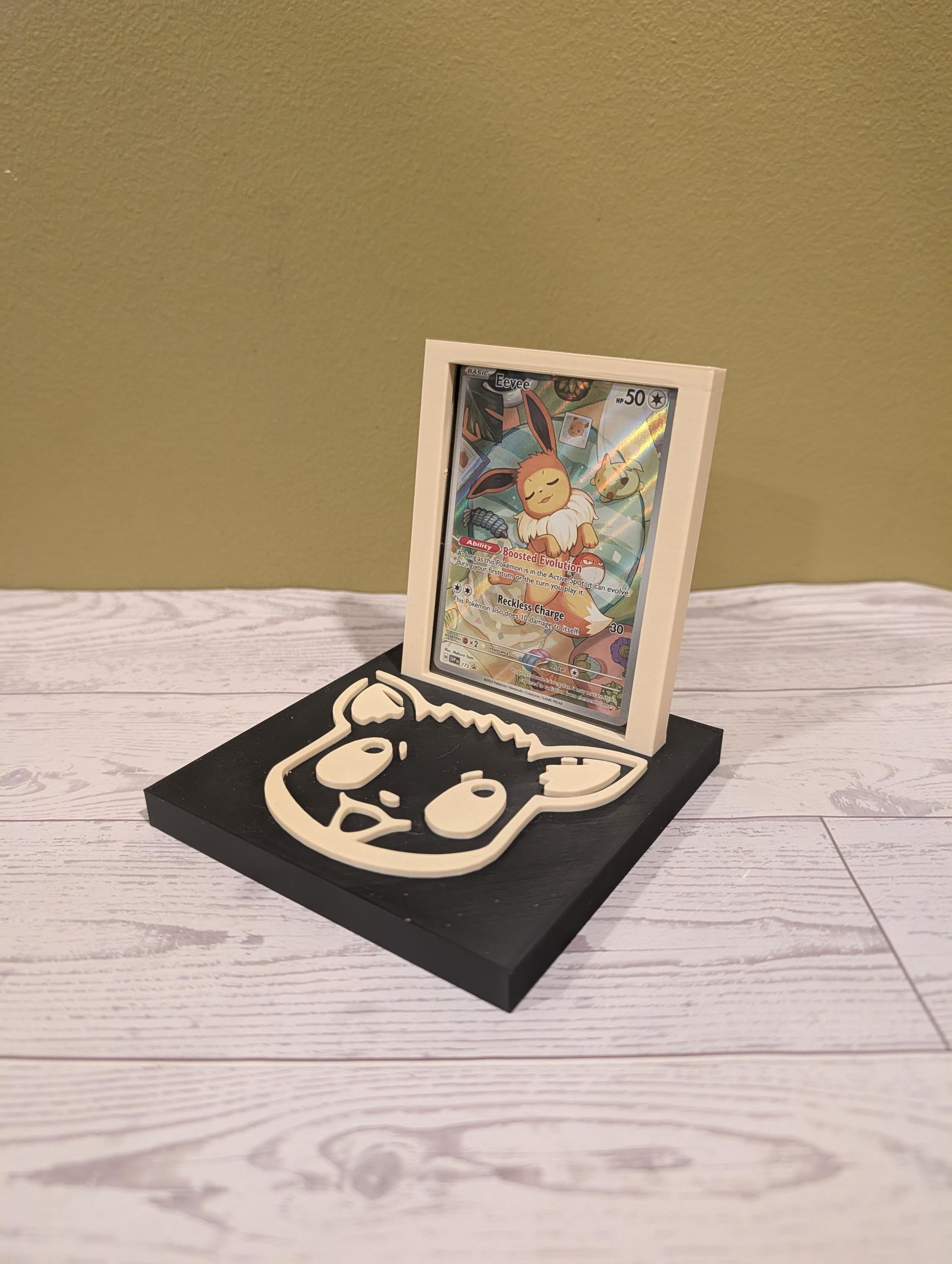 Eevee Evolution Card Display Stand | Eeveelution Card Holder | Pokémon ...