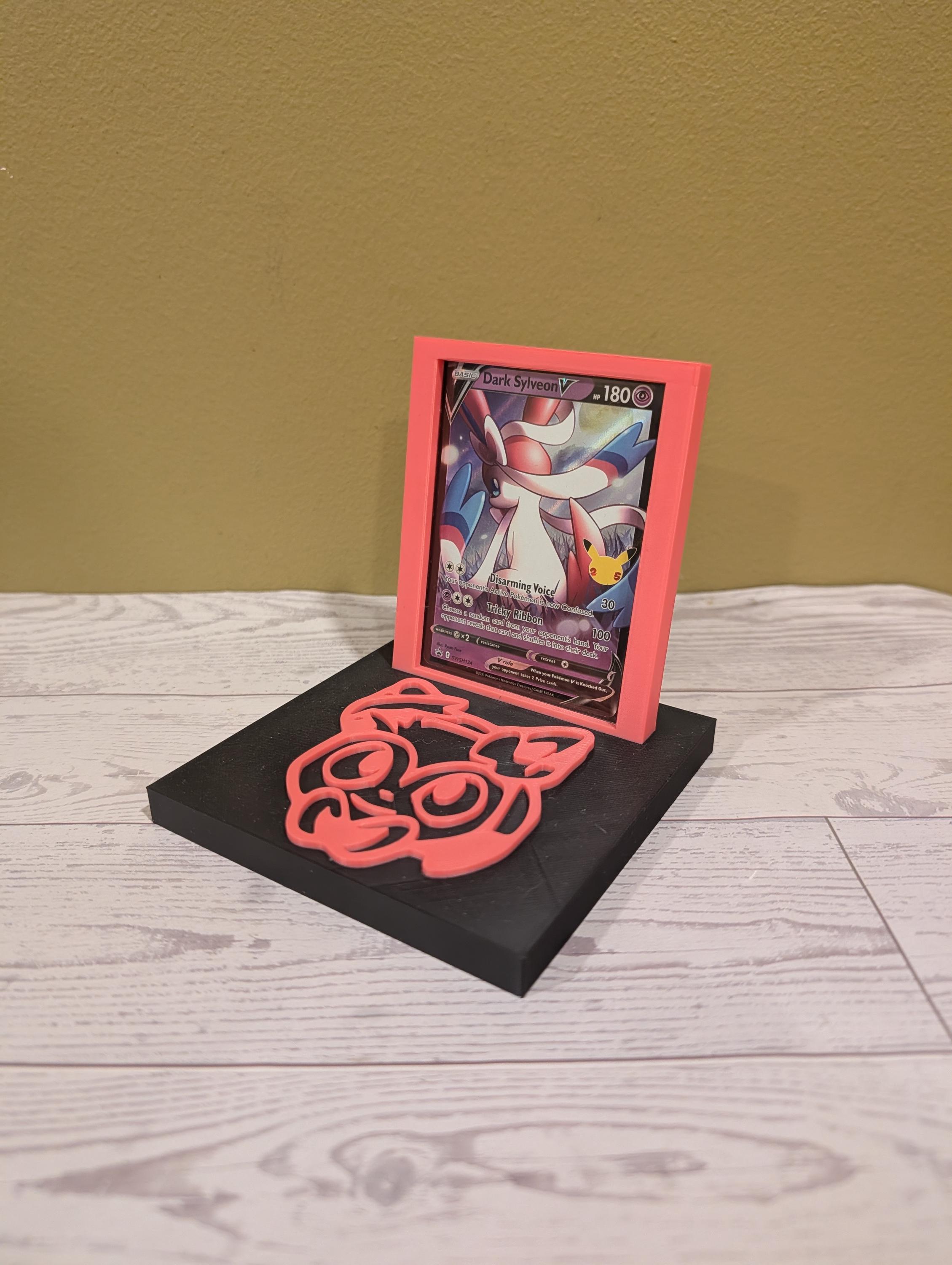 Eevee Evolution Card Display Stand | Eeveelution Card Holder | Pokémon ...