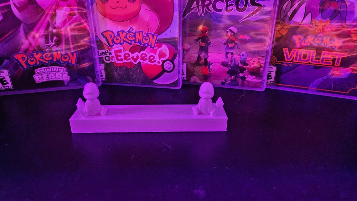 Rwp Card Pokémon Trading Card Stand Kanto Starters, DIY, Unpainted, Charmander ...