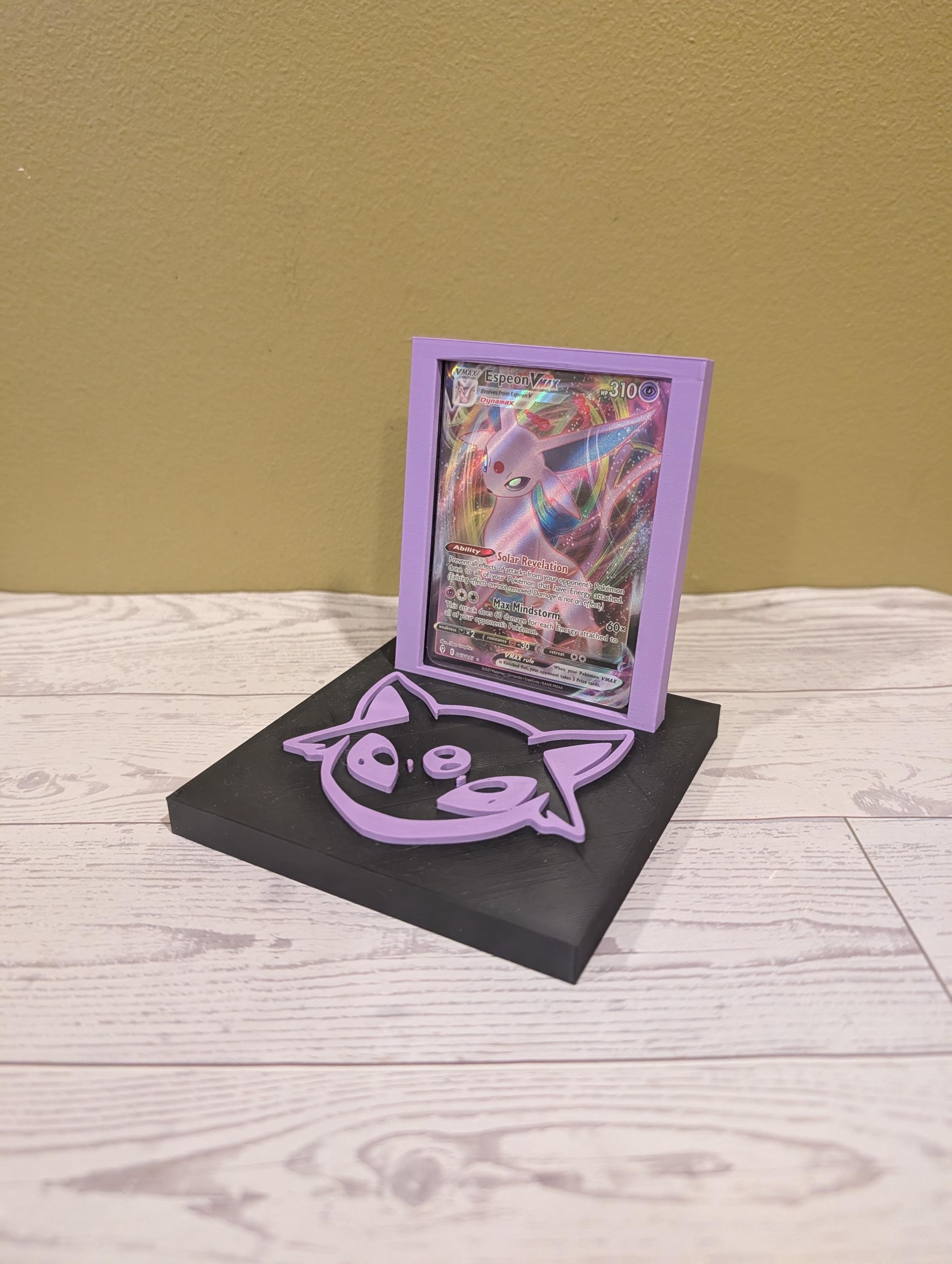 Eevee Evolution Card Display Stand | Eeveelution Card Holder | Pokémon ...