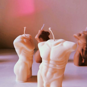 Mars Male Body Wax Candle