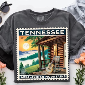 Tennessee Stamp State Design, State Stamp Digital Download, United States Png Design, Distressed Vintage Design, United States Patriotic