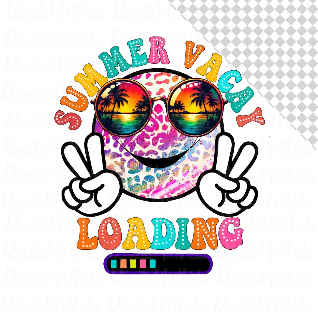 Last Day Loading Summer Vacay Loading Png, Summer Teacher Png, Last Day of School ...