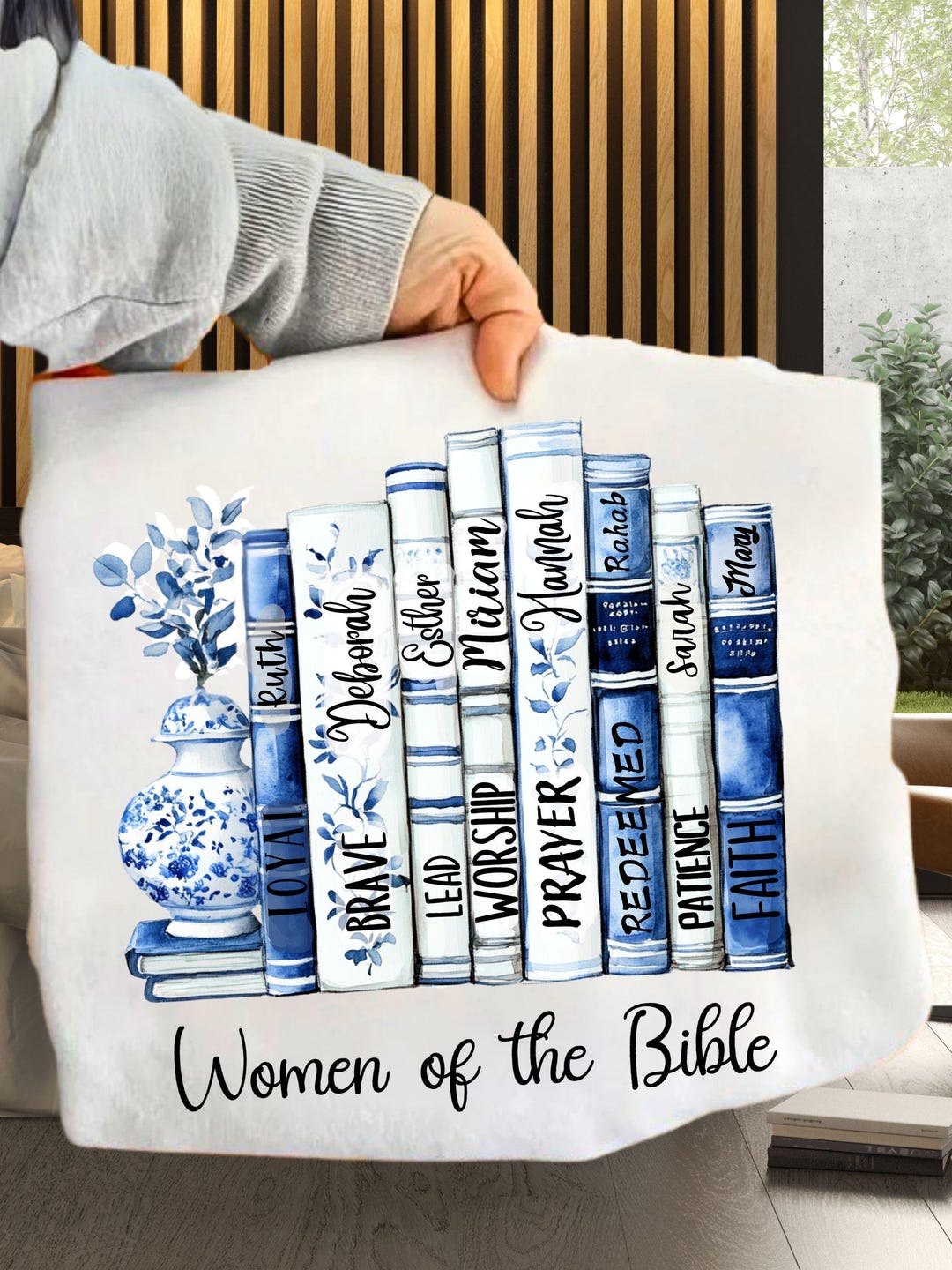 Retro Christian Women of the Bible PNG: Floral Faith Designs, Jesus Png ...