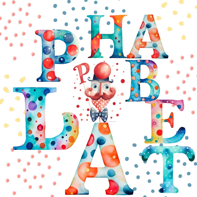 Decorative Letters Alphabet Etsy