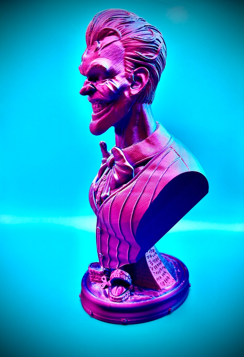 The Joker Bust Etsy