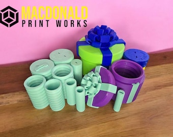 Annoying Nested Gift Box: 3D Printed Puzzle - Up to 19 Layers