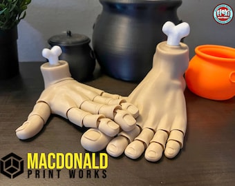 Spooky Flexi Hands and Feet