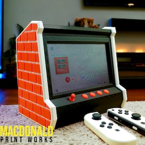 3D Printed Retro Arcade Dock for Nintendo Switch/OLED