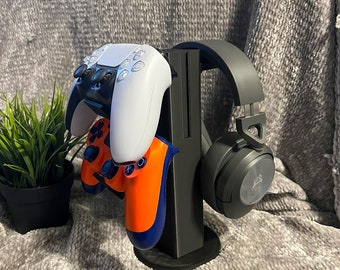 Torre universal para controle | Suporte para controle | Suporte para fone de ouvido | Personalizável