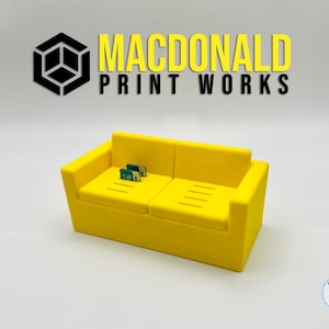 Micro SD- of SD-kaarthouder Mini Sofa / Mini Merken / Opslag / Organisator / Bureauopslag / Kantoor / Kantoorcadeau / SD / Micro sd