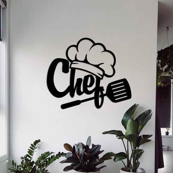 Chef Wall Art Etsy